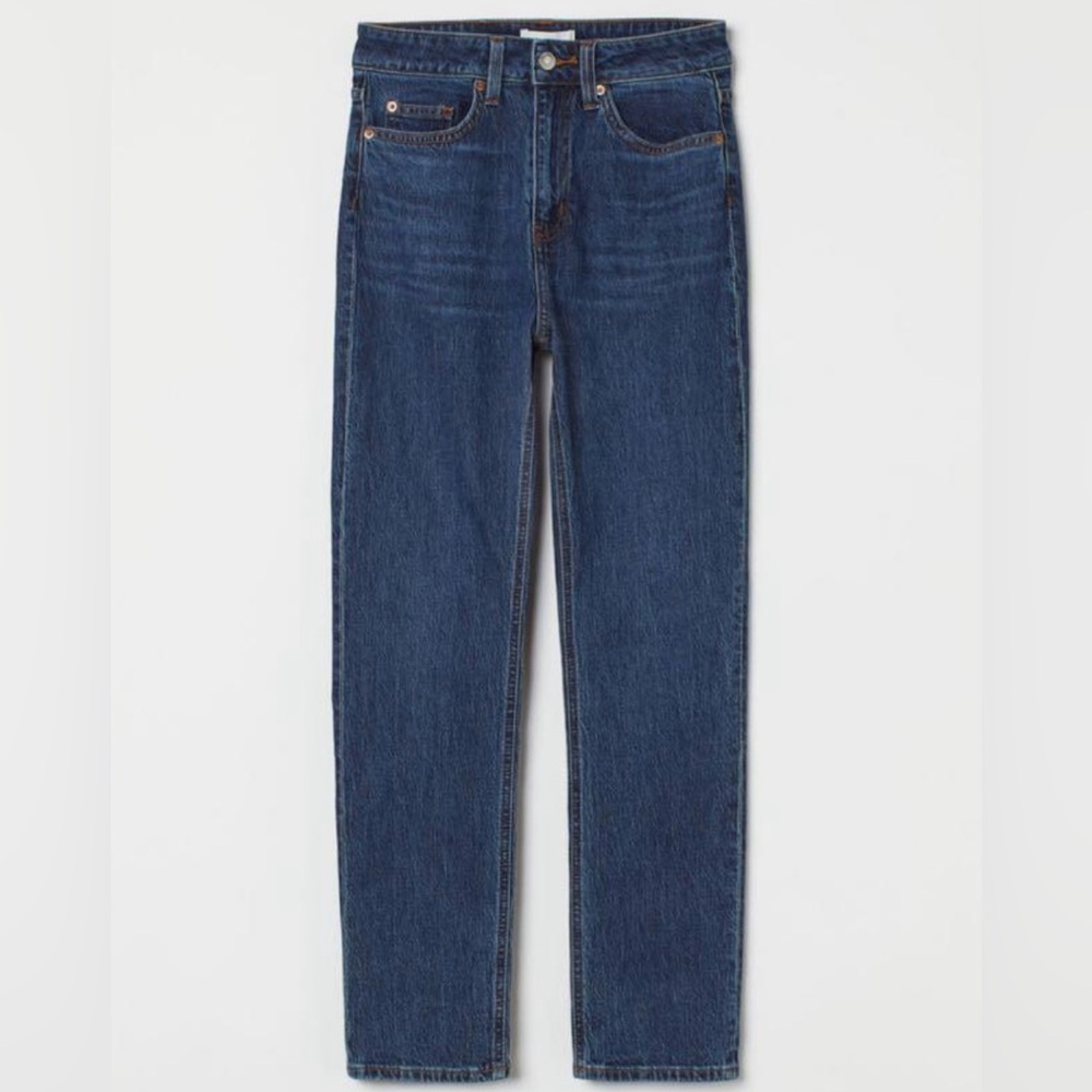 H&M - Slim Ankle Jeans - Medium/Dark Wash, Women’s US 12 | NWOT
